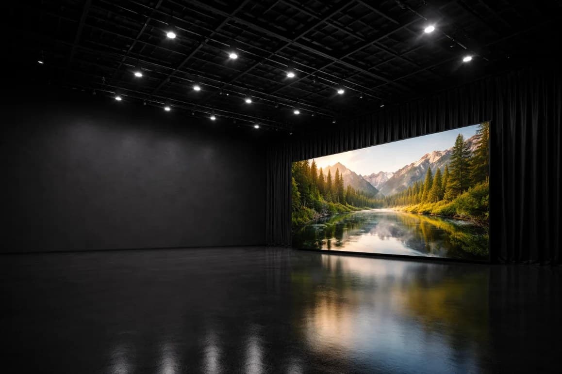 Virtual Production & Blackout Stage at Mammoth Film Studios